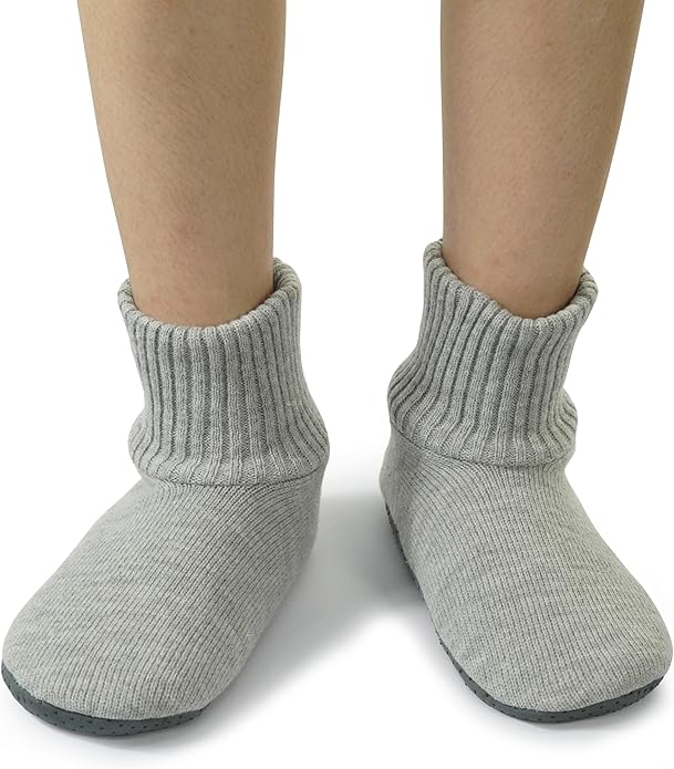 BenSorts Fuzzy Slipper Socks for Women Non Slip House Socks with Grips Gifts