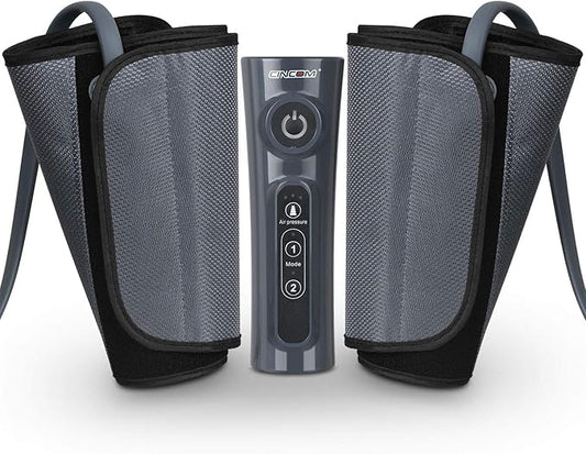 CINCOM Leg Massager for Circulation and Pain Relief, Air Compression Calf Massager with 2 Modes 3 Intensities Helpful for RLS Edema and Muscles Relaxation Gifts
