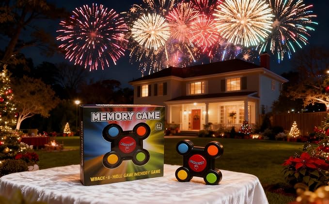 Light & Sound Memory Game – Interactive Electronic Toy for Focus & Reaction Training