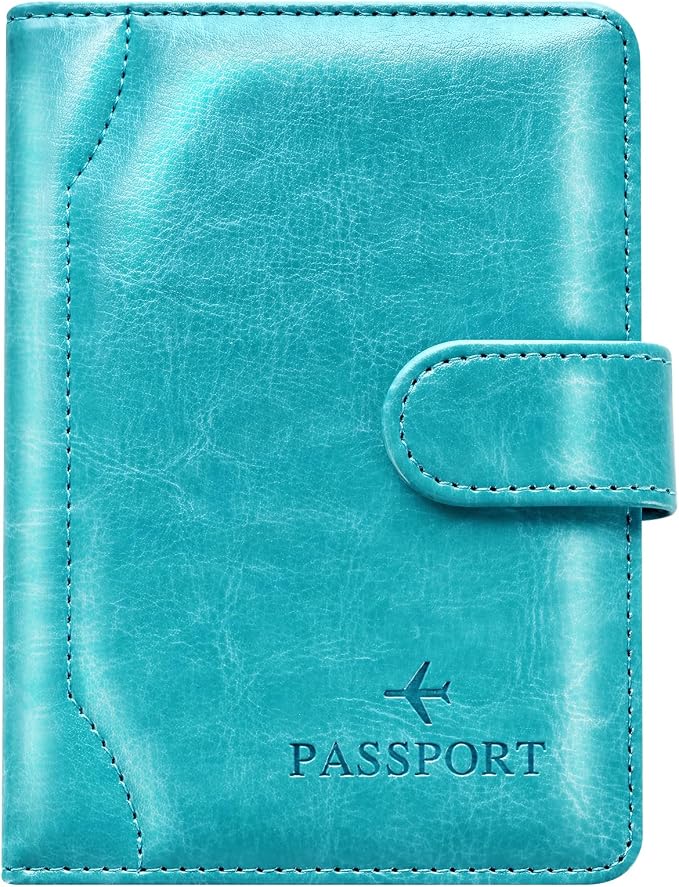 Passport Holder for Travel Essentials Wallet Cover Case Women Men Gift | Passport Holder for Travel Cruise Essentials, Passport Wallet Cover Case Women Men Travel Gifts