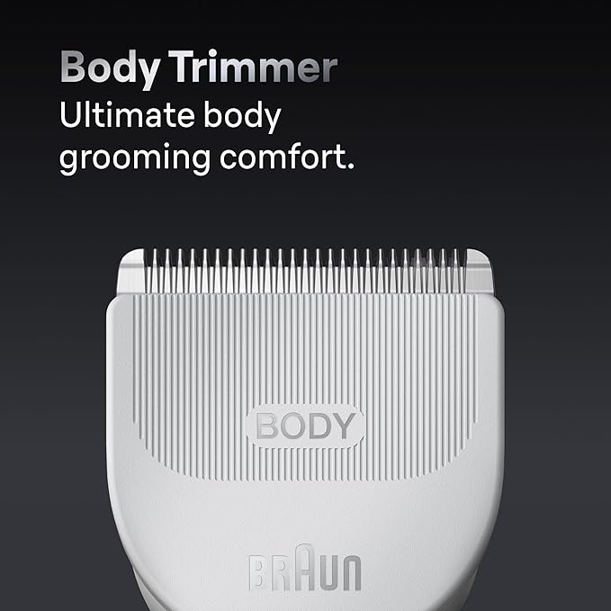 Braun All-in-One Men's Shaving Kit Series 7 7440, 12-in-1 Beard, Face, Nose, Ear Trimmer, Hair Clippers, Body Groomer and Manscaping + Travel Case + Charging Stand