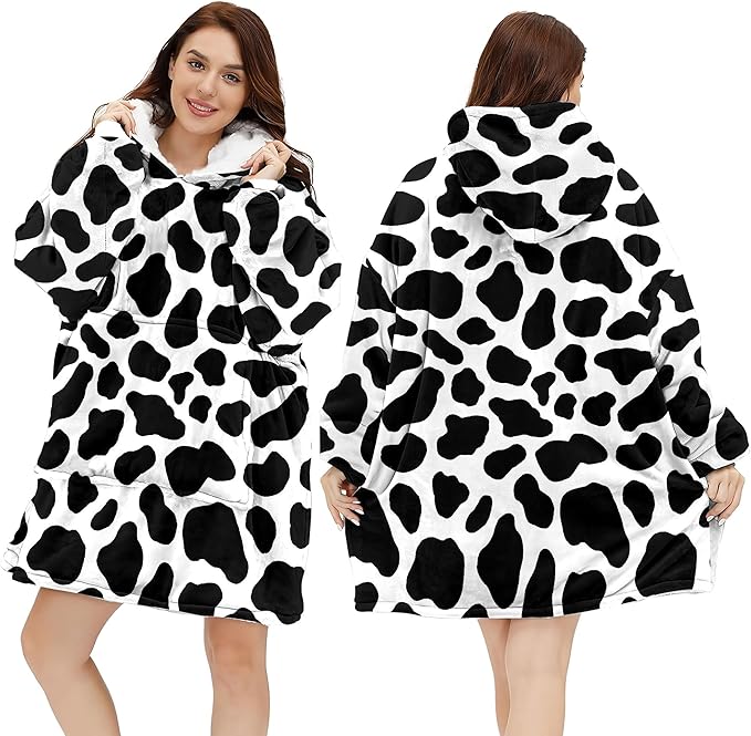 Wearable Blanket Hoodie For Mom Wife Best Ever Hoodie- Christmas Gift From Husband Daughter Anniversary Birthday