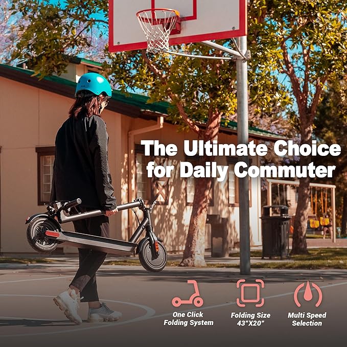 Phantomgogo Electric Scooter for Adults Scooters Kids Foldable E-Scooter with with 350W Motor 15.5 mph Max Speed Long Range EScooter for Commuter