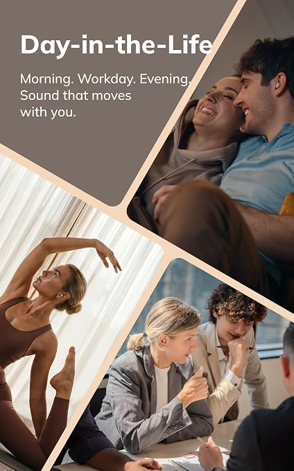 ELEHEAR-Delight OTC Hearing Aids for Seniors and Adults, AI Powered Speech Enhancement, Superior Sound Quality, Comfortable & Discreet Design, Bluetooth 5.3 and App Control, Mist White