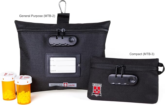 MEDICINE RX SAFE Medication Travel Bag