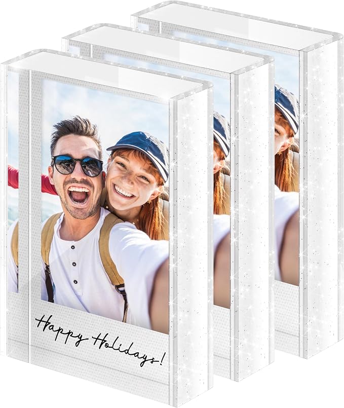 WINKINE Polaroid Frame for Photos, Instax Frame, 2x3 Mini Picture Frames for Fujifilm Instax Mini Film, Polaroid Film Frames for Desktop, 2x3 Small Photo Display