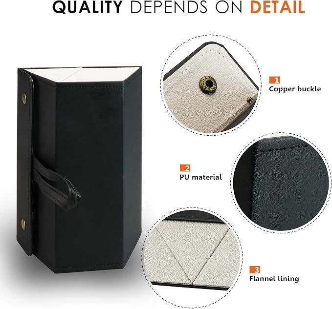 LifeArt Eyeglass Case Hard Shell, Portable Sunglass Case, Fashionable PU Leather Eyeglass Case, Lightweight