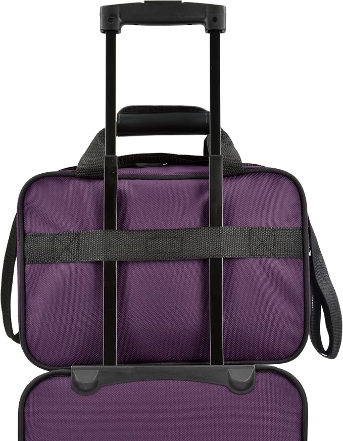 U.S. Traveler Rio 14" Travel Tote Bag, Lightweight 1200D Carry-On Bag for Women & Men