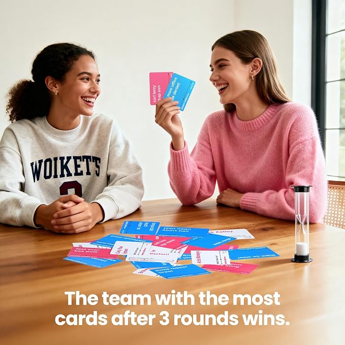 ATG Guess the Song Game - 500 Lyrical Nonsense Cards for Music Trivia, Family Party Games, Adults. Hilarious & Competitive Fun for Game Nights!