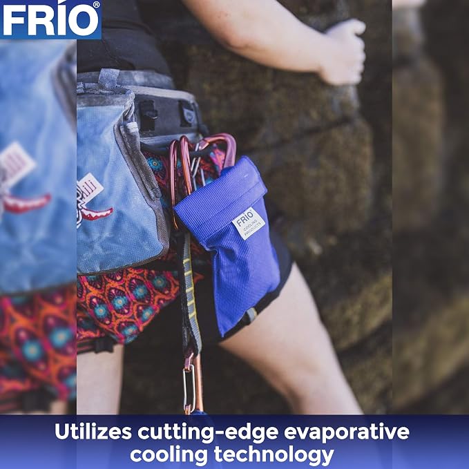 FRIO Cooling Wallet - Insulin & GLP-1 Cooler for 45+ Hours - Blue - Large