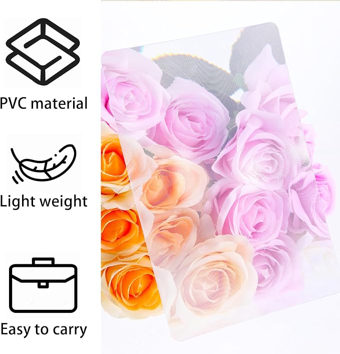 4 Pcs Page Magnifying Sheet 3X 5X Clear Lightweight Magnifier Flat Plastic Optical Fresnel Lens Handy Card Size Magnifier Bookmark for Seniors Reading Small Prints People with Low Vision