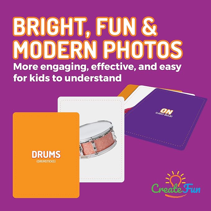200 Go Together & Opposites Flash Cards for Speech Therapy, ESL | Real Photo Cards with Educational Language Matching Games - Speech Therapy,ELL,Autism,Dementia,Seniors & School Learning Kids