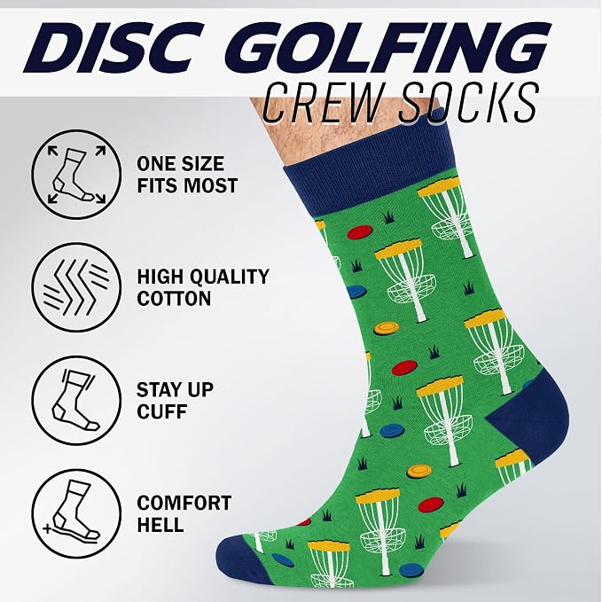 VICRAZY Father Day Gift for Dad - Funny Golf Gifts For Men – Disc Golfing Accessories, Stocking Stuffers, Christmas Gift
