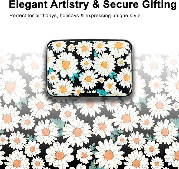 Credit Card Holder Small RFID Blocking Wallet Business Metal Slim Mini Aluminum Hard Case for Women Men