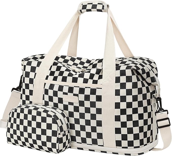 Expandable Travel Duffle Bags Weekender Overnight Bags for Women Men Hospital Bag for Women Labor Delivery with Toiletry Bag Waterproof