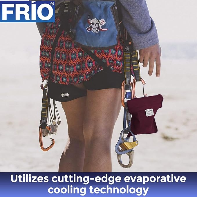 FRIO Cooling Wallet - Insulin & GLP-1 Cooler for 45+ Hours - Burgundy - XL