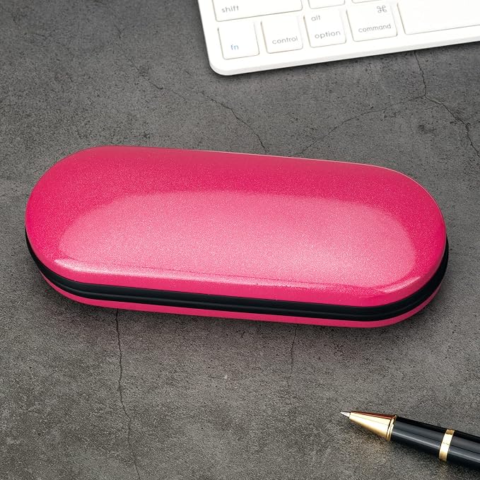 Vemiss Hard Shell Eyeglass Cases, Lightweight Portable Glasses Case for Women Men