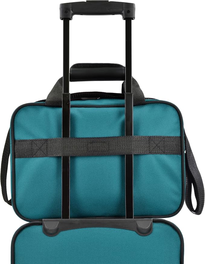 U.S. Traveler Rio 14" Travel Tote Bag, Lightweight 1200D Carry-On Bag for Women & Men