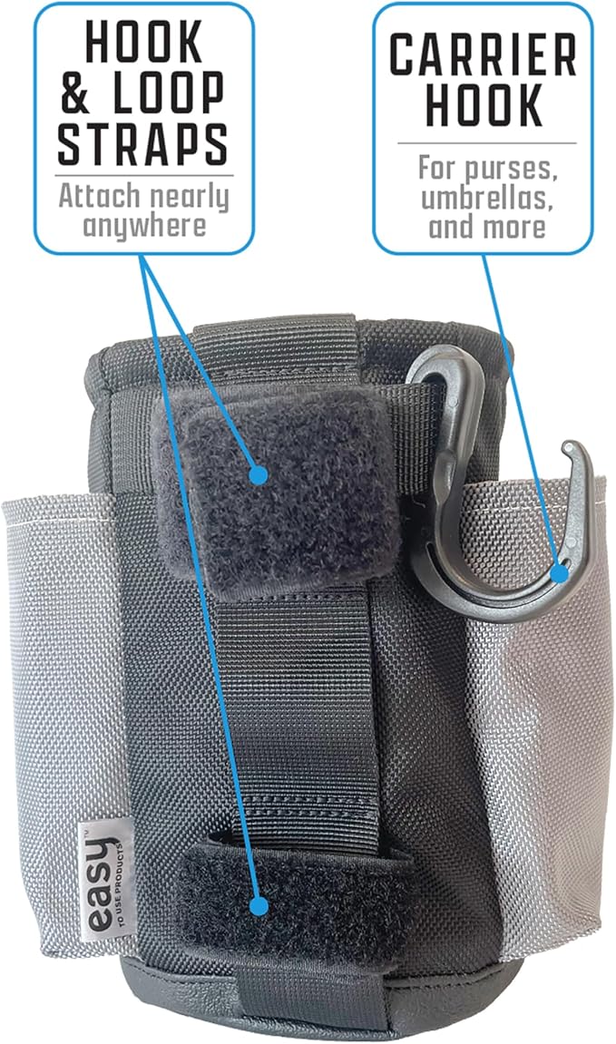 Easy To Use Products Goat Tote Mobility Tote Bag and Cup Holder for Rollator/Walker/Wheelchair 765
