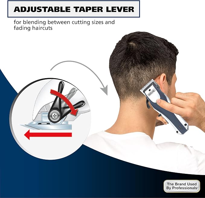 Wahl Lithium Ion Pro Rechargeable Cordless Hair Clippers for Home Haircuts | Cordless At Home Haircuts For Men, Women & Children, Smart Charge Technology For Convenient Haircutting – Model 79470