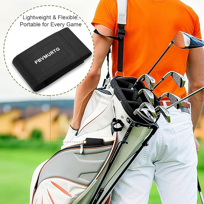 Golf Swing Training Aid with Instructions for use，Swing Correcting Arm Band Without unpleasant Smell，Golf Swing Band not Easily Sliding Down the arms. Swing Easy, Golf Arm Band Training Aid.