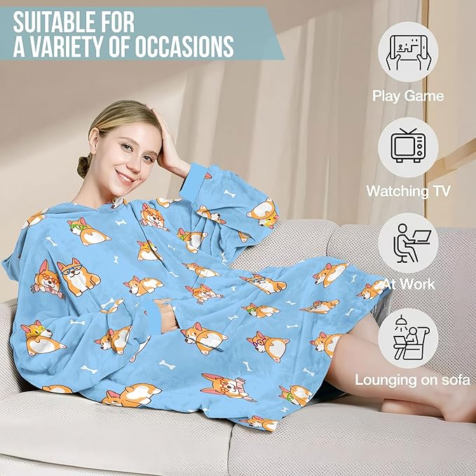 Wearable Blanket Hoodie For Mom Wife Best Ever Hoodie- Christmas Gift From Husband Daughter Anniversary Birthday