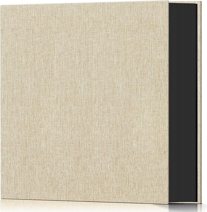 Popotop Photo Album 4x6 1000 Pockets for Wedding Gifts,Linen Hardcover Picture Albums for Family Anniversary Baby Vacation Pictures