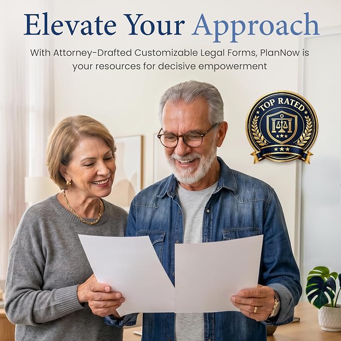 Estate Planning Kit with Last Will, POA, Living Will and Medical POA