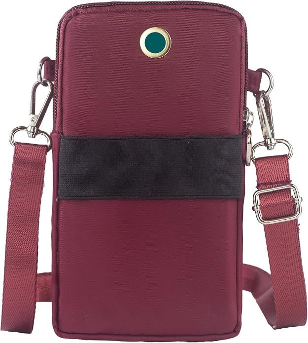 Small Crossbody Bag for Women - Mini Phone Purses with Crossbody Strap and Wallet - Nylon Arm Bag