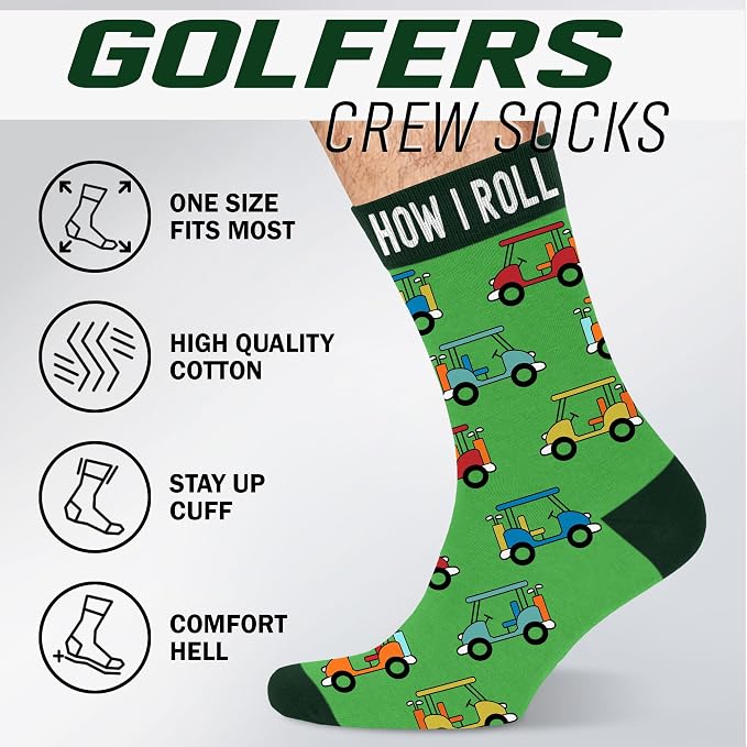 VICRAZY Father Day Gift for Dad - Funny Golf Gifts For Men – Disc Golfing Accessories, Stocking Stuffers, Christmas Gift