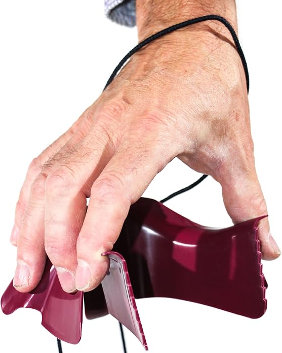 Shoe Horn Funnel (AKA Foot Funnel, 2-pack) Back-Friendly Ergonomic Shoehorn for Shoe Donning Shoe Horn Made in USA by Insightful Products- *As seen on TV*