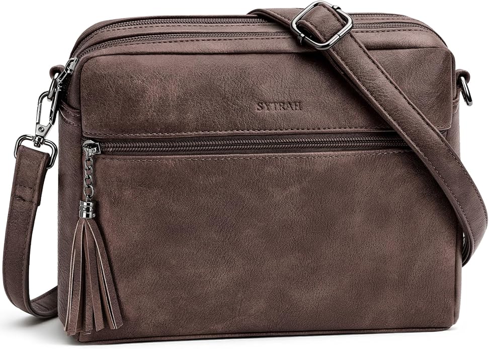Anti-Theft Crossbody Purse for Women Travel Shoulder Bag