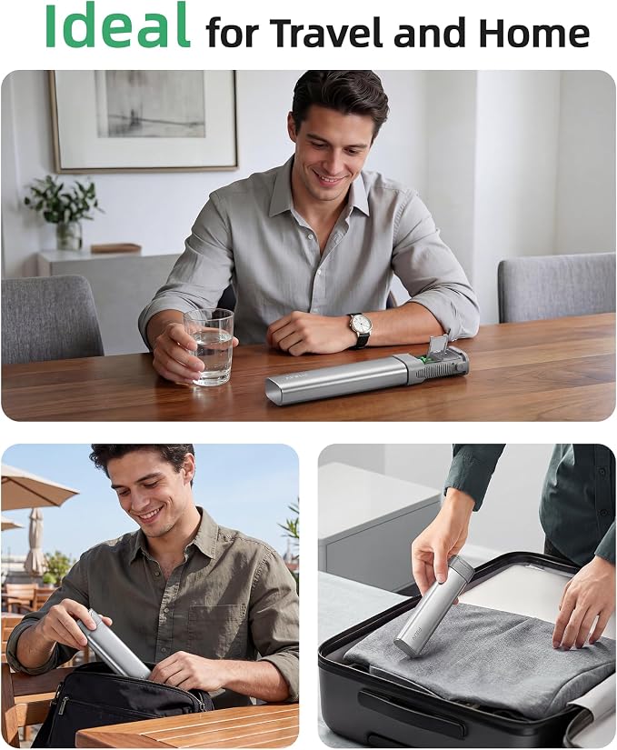 PULIV Metal Weekly Pill Organizer with Sturdy & Sleek Aluminum Alloy Case, Pill Case with Triple Protection Against Spilling, Compact Travel Pill Box 7 Day for Vitamins, Fish Oil, Supplements, Silver
