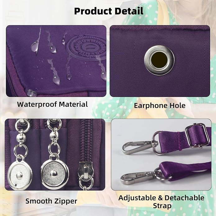 Small Crossbody Bags for Women Mini Cell Phone Purses Handbag Shoulder Bag
