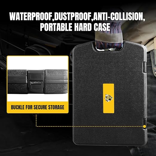 Refrigerant Scale 110 LBS HVAC Freon Scale Ultra-Large LCD Screen High Precision Electronic Refrigerant Charging Weight Scale with Portable Case for Recovery Tanks