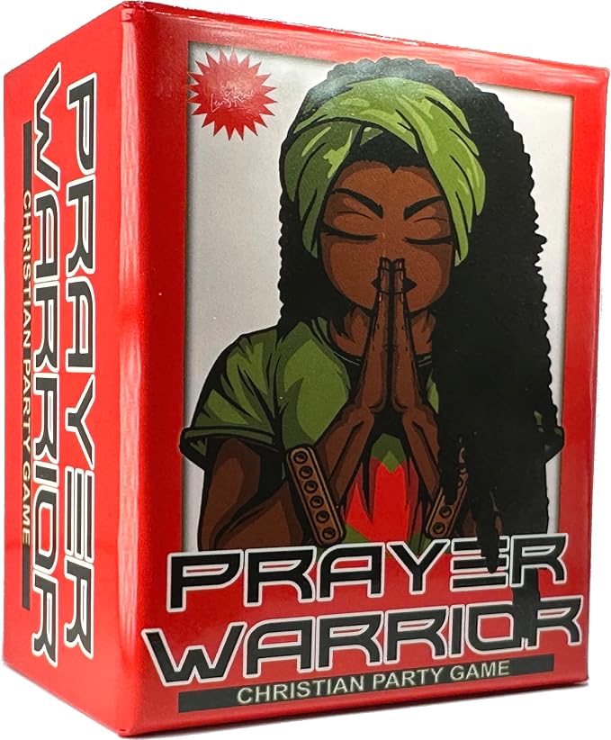 Prayer Warrior – Bible Charades Card, Christian Bible Trivia and Charades Card Game for Adults, Families, and Church Groups, Great Gift for All