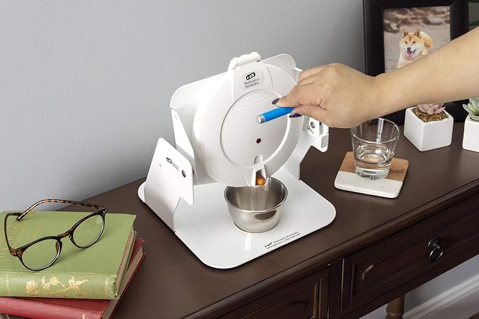 e-Pill MedTime Station Locked Automatic Medication Dispenser – Helps Prevent Missed or Double Doses for Seniors, Alzheimer's & Dementia Patients, Caregivers & Independent Living