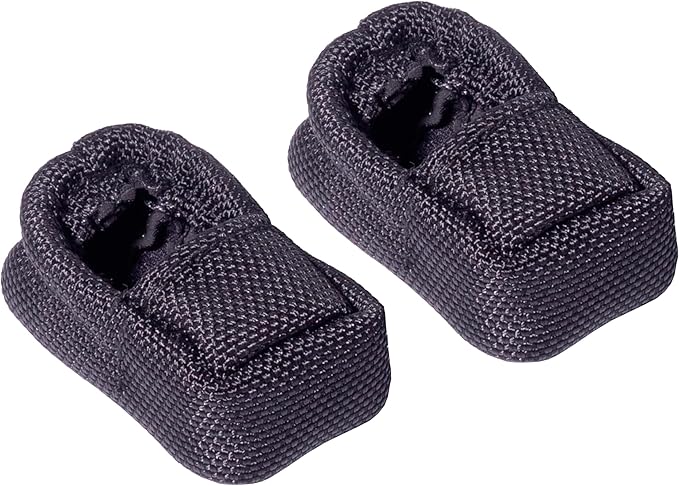 Stander Wonder Walker Ski Glide Sock Covers, Universal Walker Accessories for Standard Walkers, Fabric Floor Protectors for Seniors, Fits Most Walker Ski Glides, Compatible with Stander Wonder Walkers