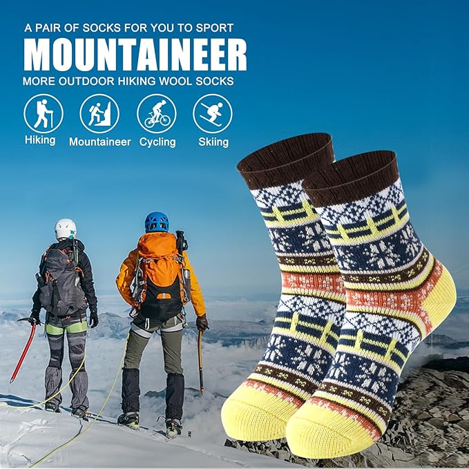 besky Warm Socks for Women Cozy Fuzzy Winter Socks