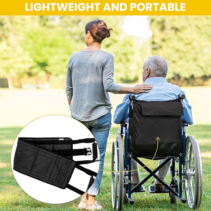 35 Inch Patient Transfer Sling For Elderly and Disabled - Lift Assist for Elderly, Gait Belt For Seniors, Patient Lift Mobility Equipment For Elderly, Transfer Belt Lifting Strap for Bedridden Injured