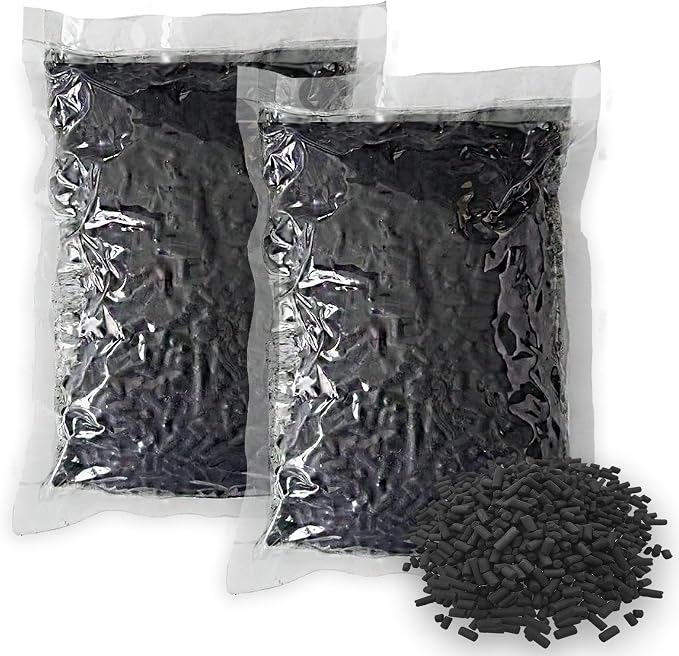 PurifyLogix Activated Carbon Filter Refill for FoodCycler Waste Composters | 1.6 Pounds, Kitchen Odor-Absorbing Replacement Charcoal Compatible with Eco 5 FoodCycler Indoor Electric Composter(2PCS)