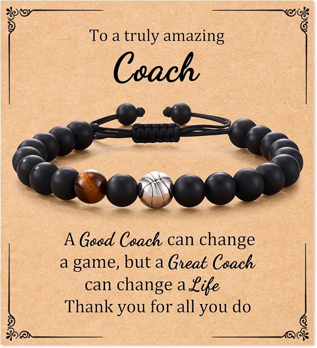 Baseball/Soccer/Basketball/Hockey/Golf/Football Bracelet Gifts for Boys Men