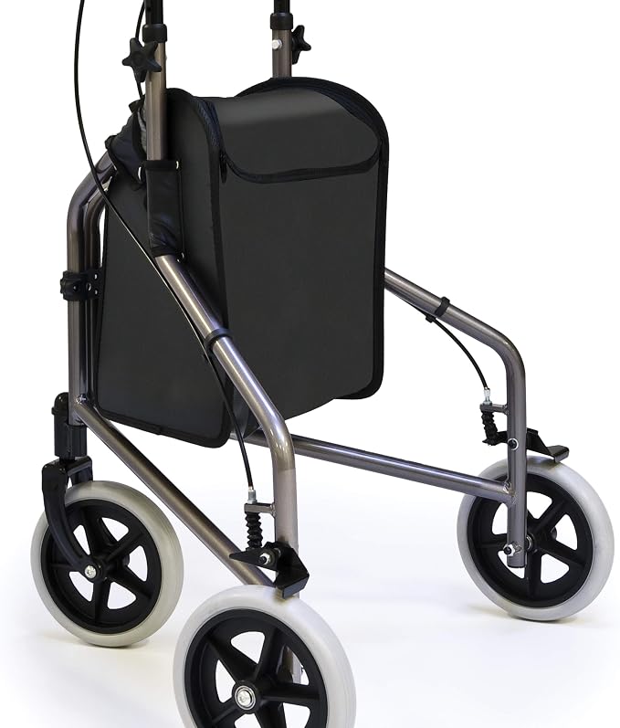 Lumex 3 Wheel Cruiser - Lightweight & Narrow Three Wheel Walkers for Seniors & Tight Spaces