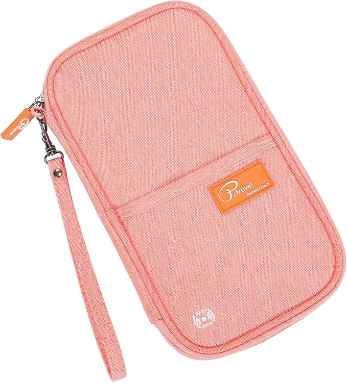VanFn RFID Travel Passport Wallet, Family Passport Holder, Trip Document Organizer P.Travel Series