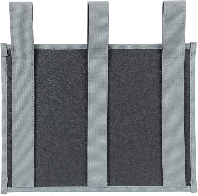 Hanging Bedside Caddy,Bedside Organizer Caddy for Bed Rails(Classic 4 Pockets-Grey)