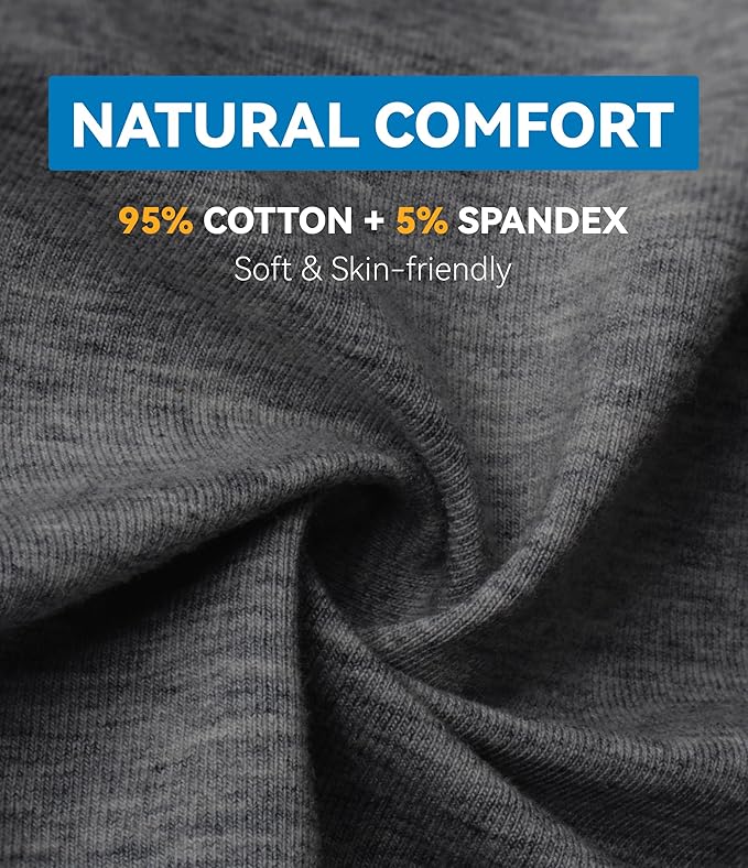 Mens Incontinence Underwear Washable Leak and Odor Protection 60ml Absorbency Covered Waistband Boxer Briefs 3 Pack (Black-Gray-Dark Gray, 2XL)
