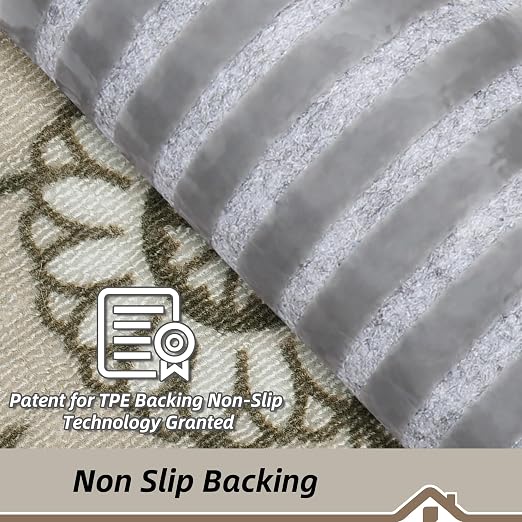 BEQHAUSE Stair Treads for Wooden Steps, 8"X30", 15pcs, Brown | Non-Slip Machine Washable Carpet Stair Treads, TPE Backing, 100% Polyester, Soft Indoor Stair Runner for Kids Elders and Pets