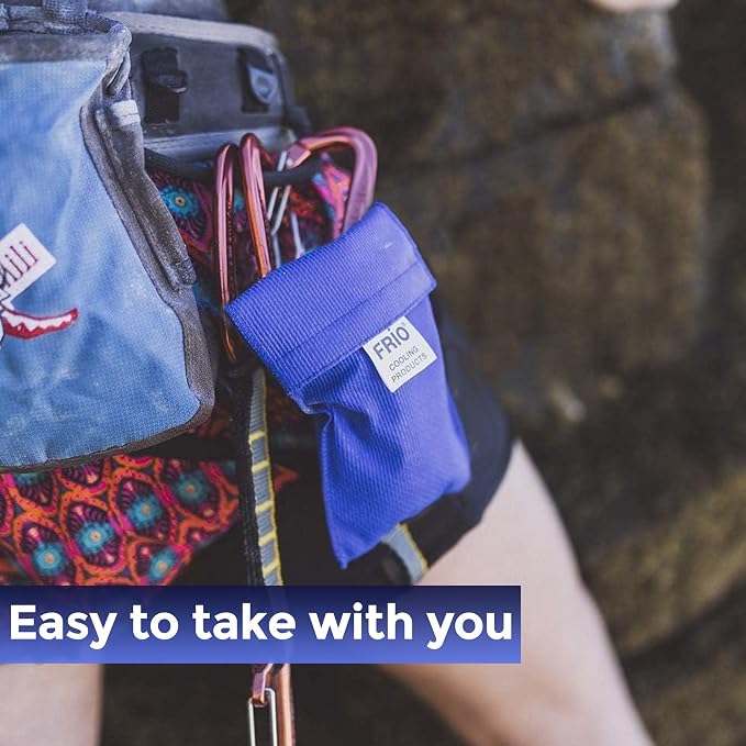 FRIO Cooling Wallet - Insulin & GLP-1 Cooler for 45+ Hours - Blue - Mini