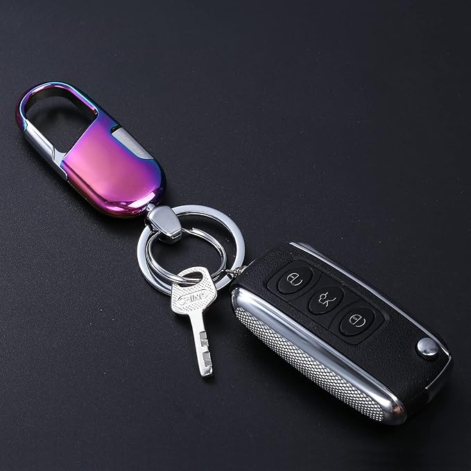 Car Keys Keychain, Heavy Duty Keychains,Car Key Fob Accessory For Men and Women,With Elegant Metal Box