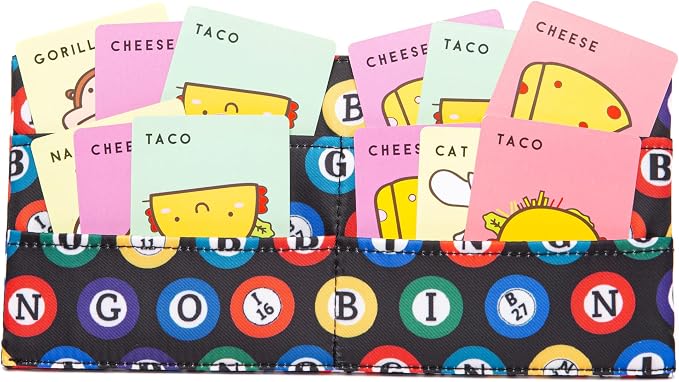 Bingo Card Holder for Bingo Pull Tabs Gambling Tickets Bingo Ball | Playing Card Holder bingo accessories Card Game Holders for Canasta Poker Bridge Casino Portacartas para